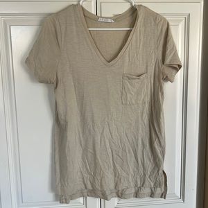 Talulah v neck tee- L